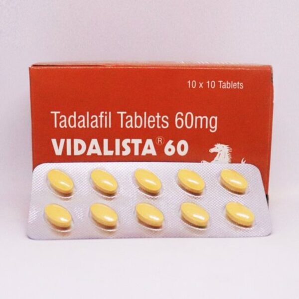 VIDALISTA 60 | TADALAFIL 60MG | By CENTURION